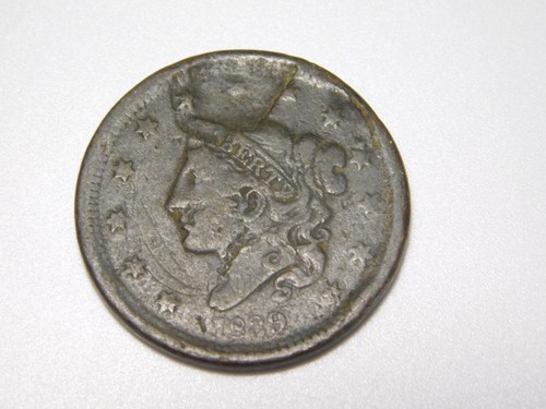 Vintage coins 1839 - coins,