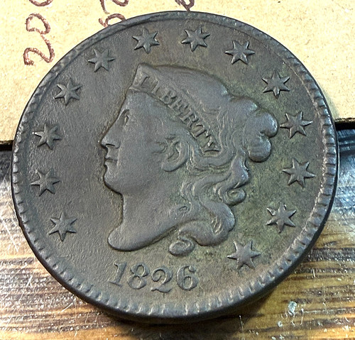 1826 large cent - 1826,